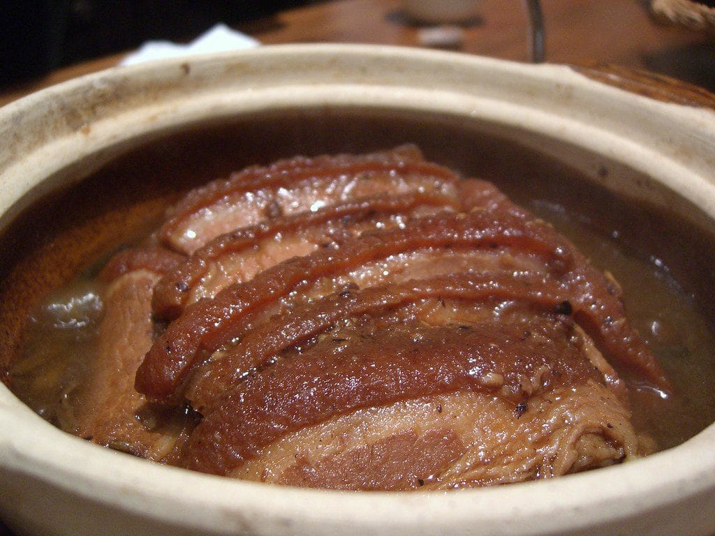 Authentic Cantonese braised pork belly