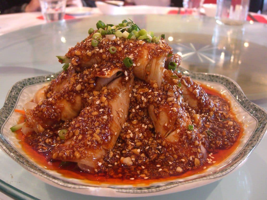 Enoki mushroom pork rolls